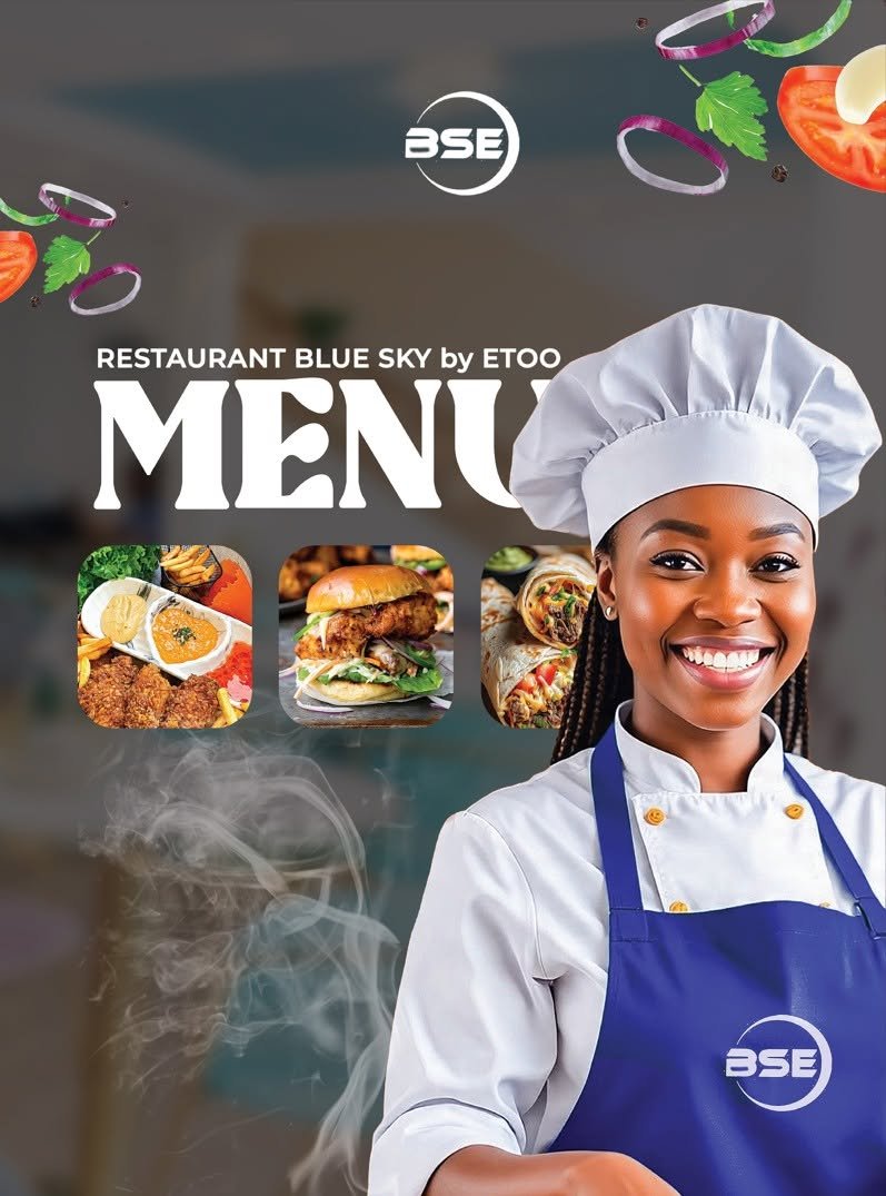 Couverture du menu Blue Sky